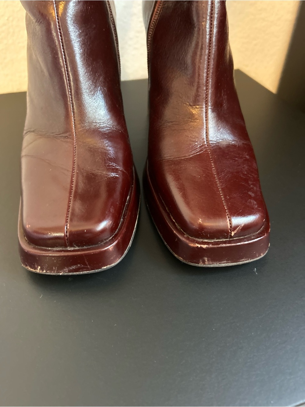 Jeffrey Campbell Women's Maximal Platform High Block Heel Boots Size 7.5 - Picture 10 of 15